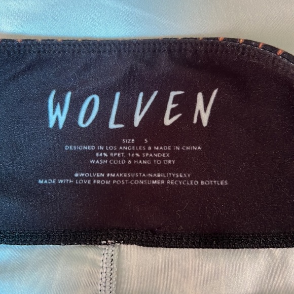 Wolven Zephyr Crossover Pocket Legging - Picture 6 of 6